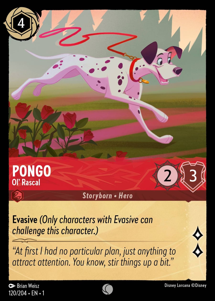 Pongo - Ol’ Rascal card art