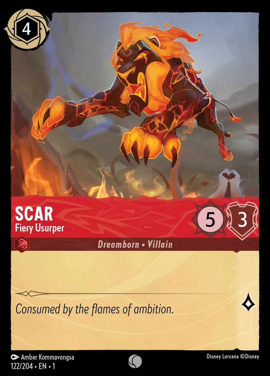 Scar - Fiery Usurper card art