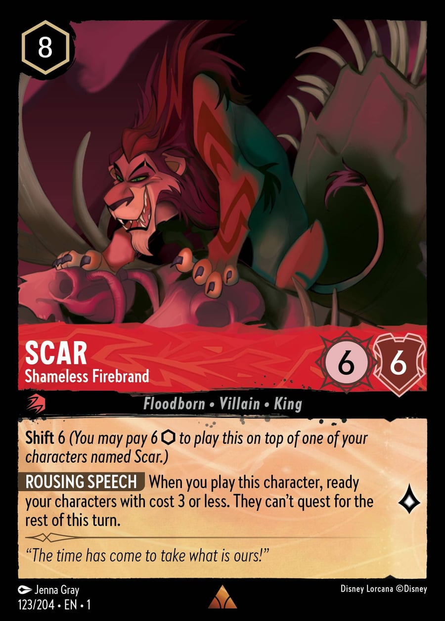 Scar - Shameless Firebrand card art