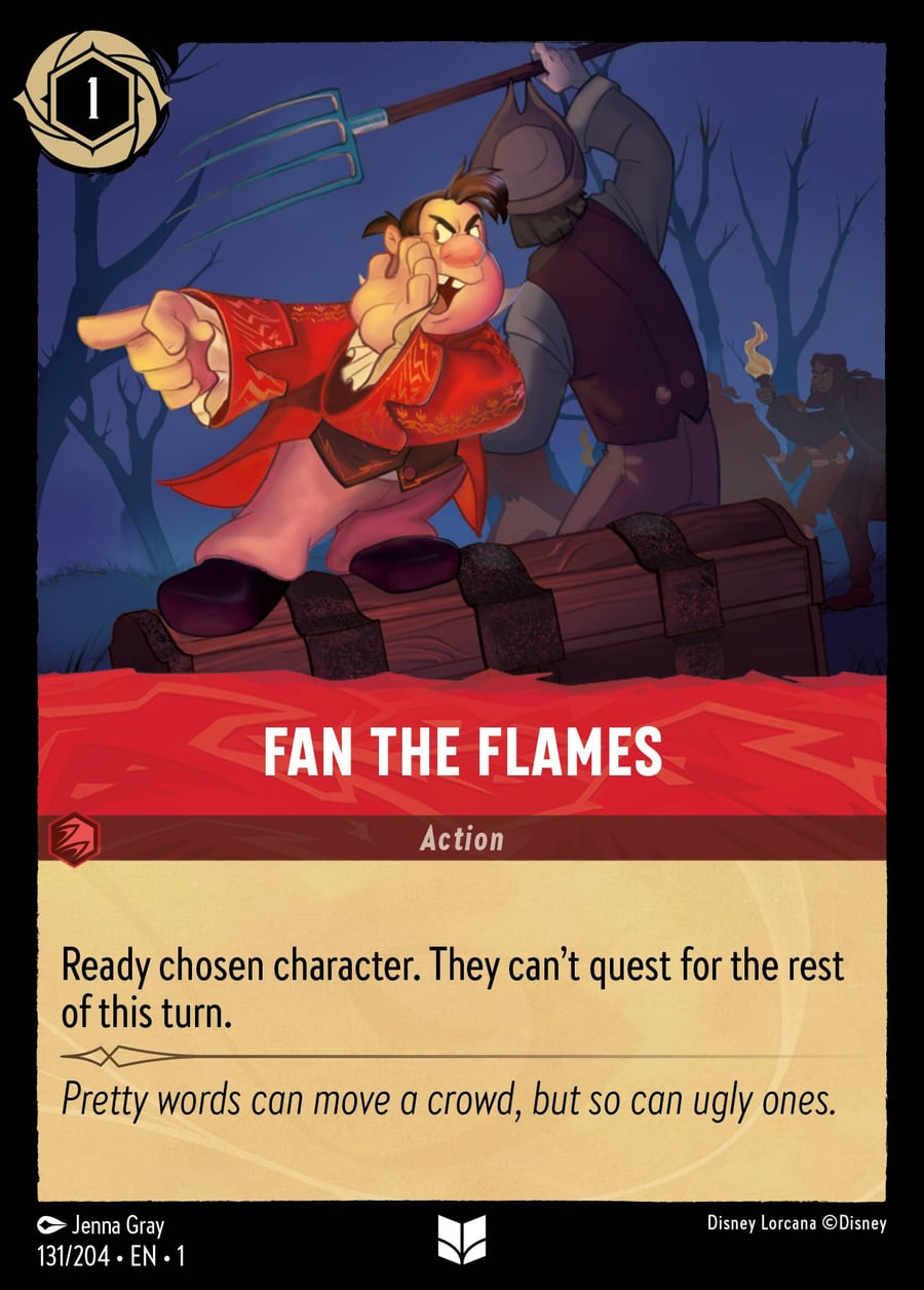 Fan the Flames card art