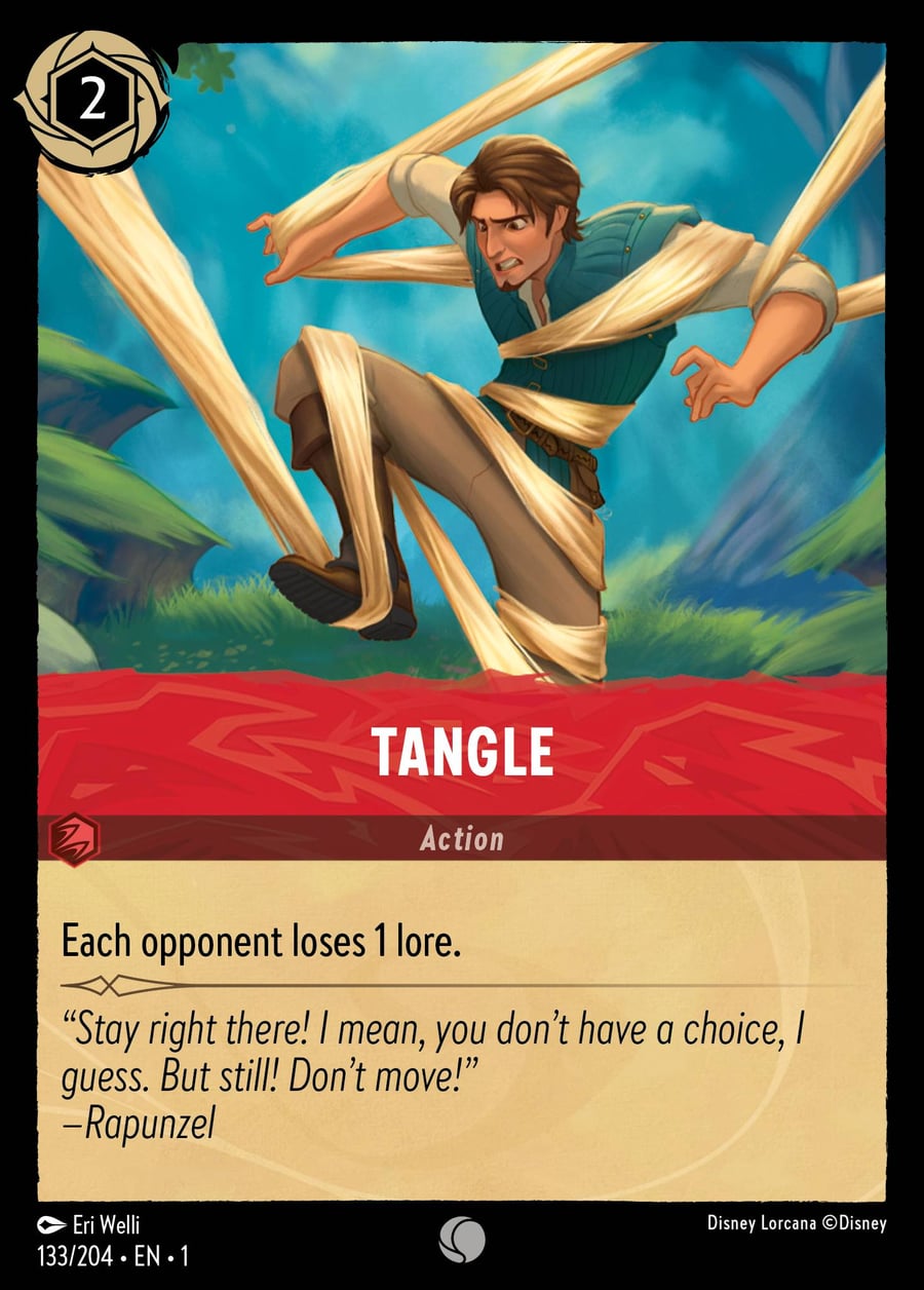 Tangle card art