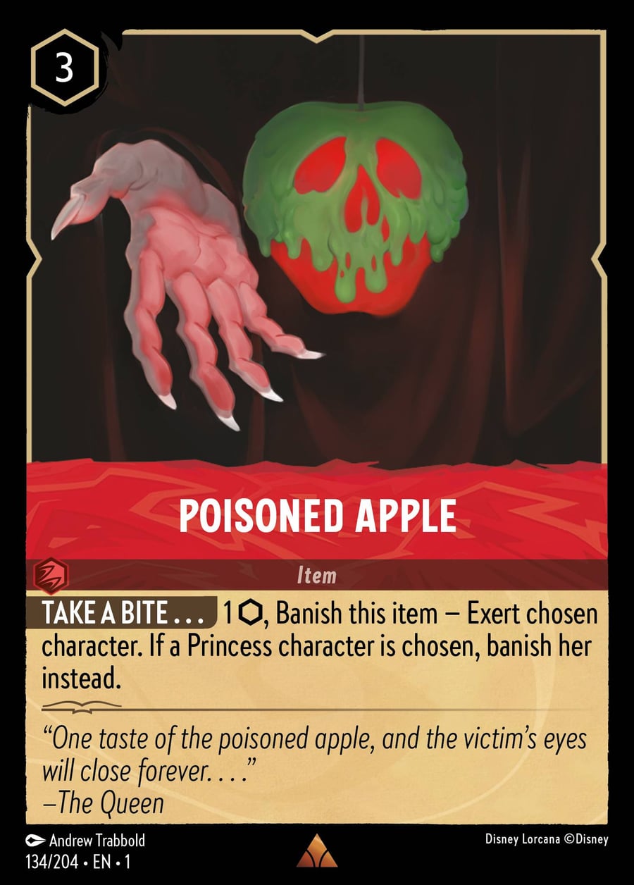 Poisoned Apple card art