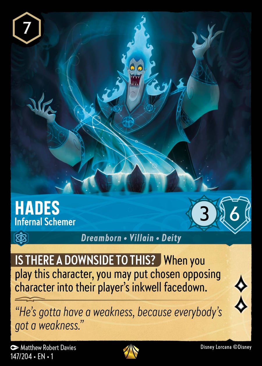 Hades - Infernal Schemer card art