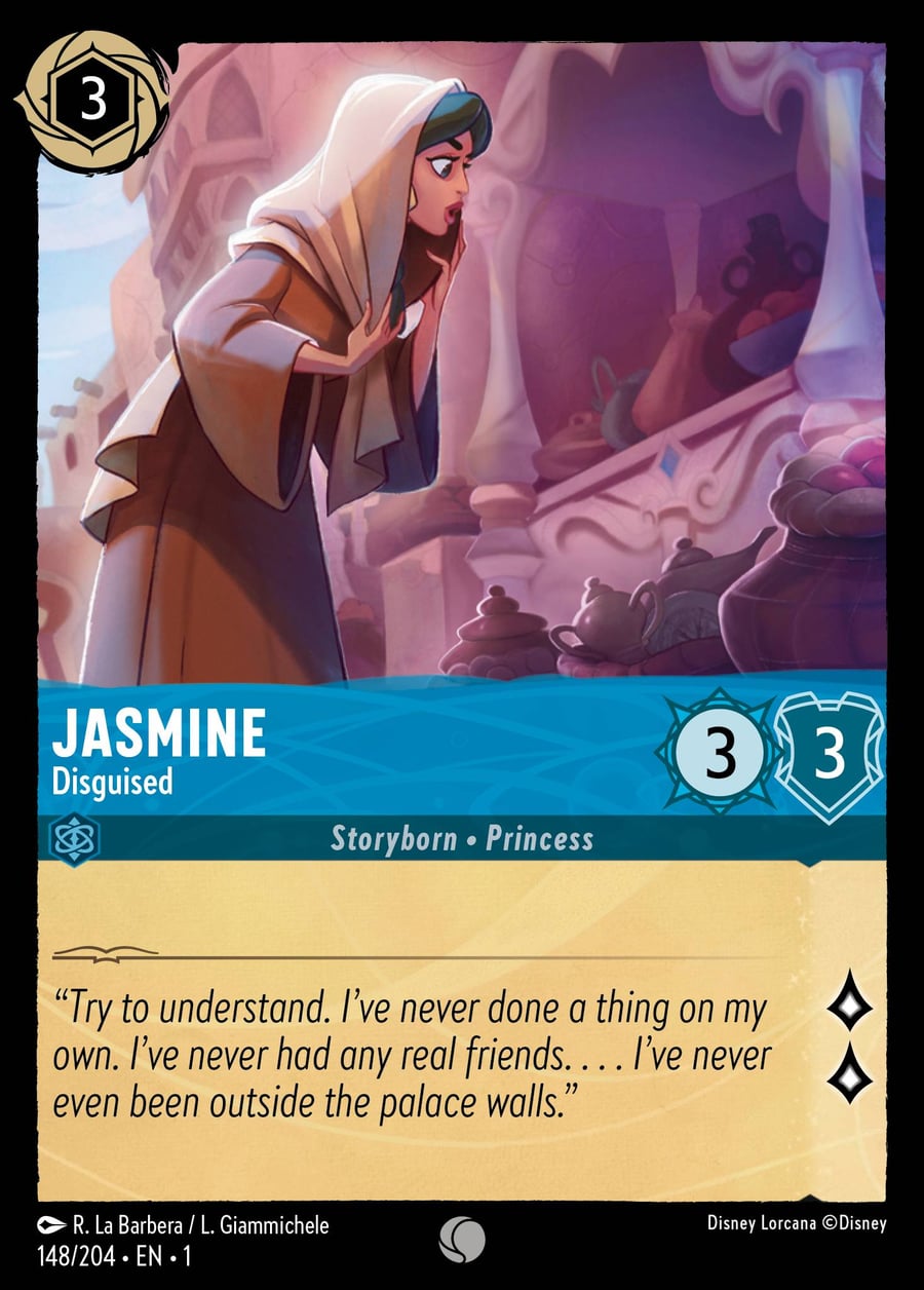 Jasmine - Disguised card art