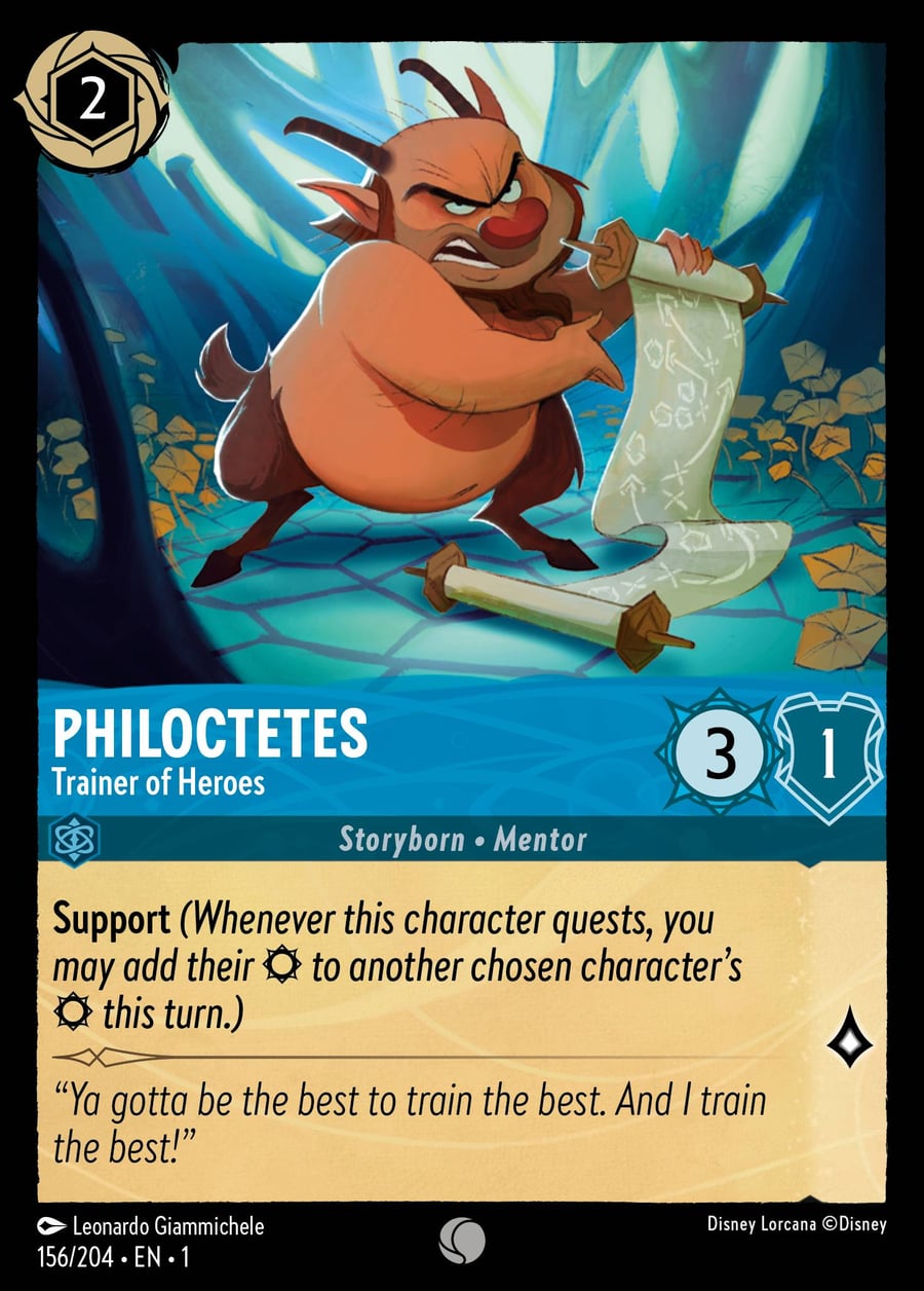 Philoctetes - Trainer of Heroes card art
