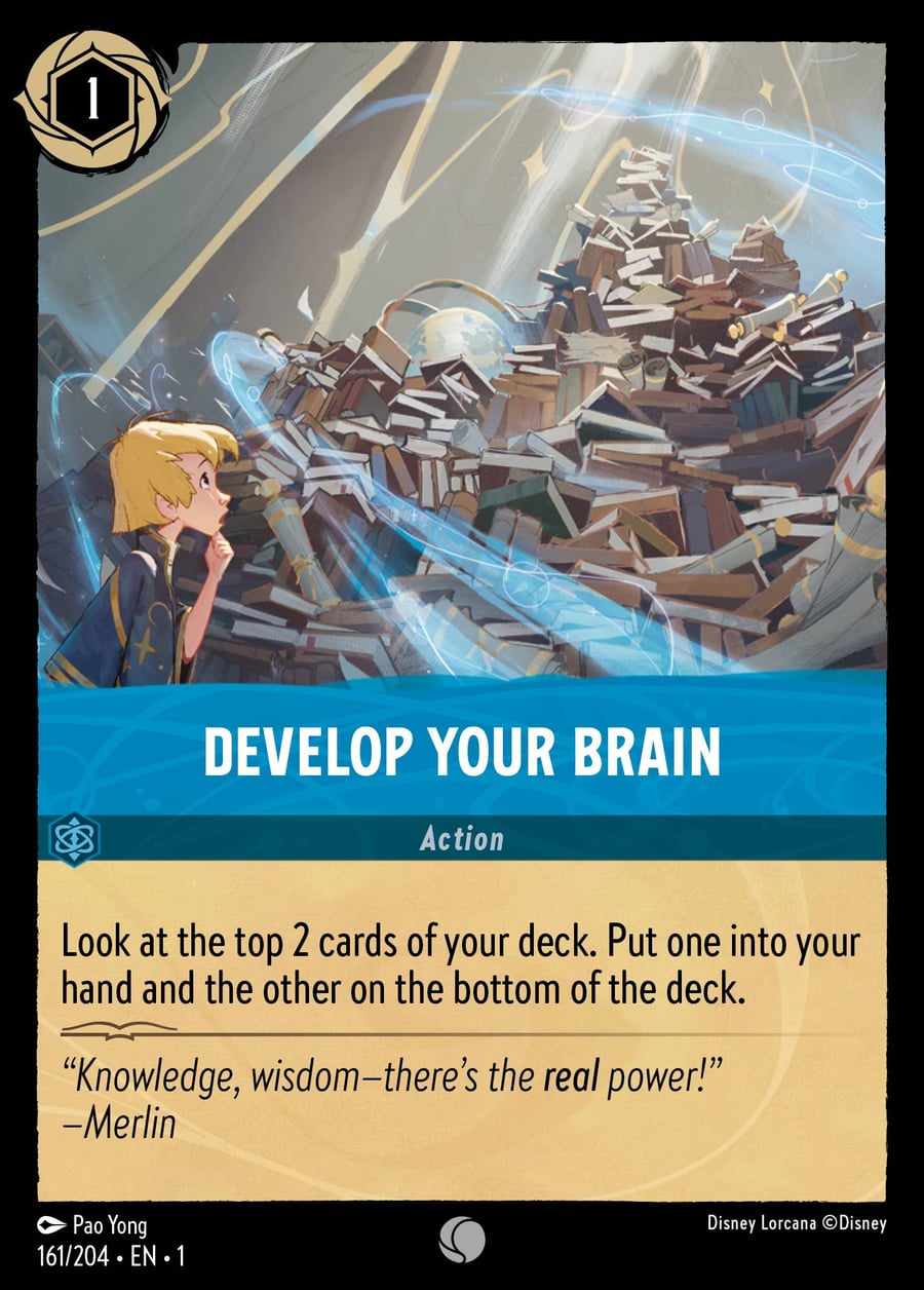 Develop Your Brain card art