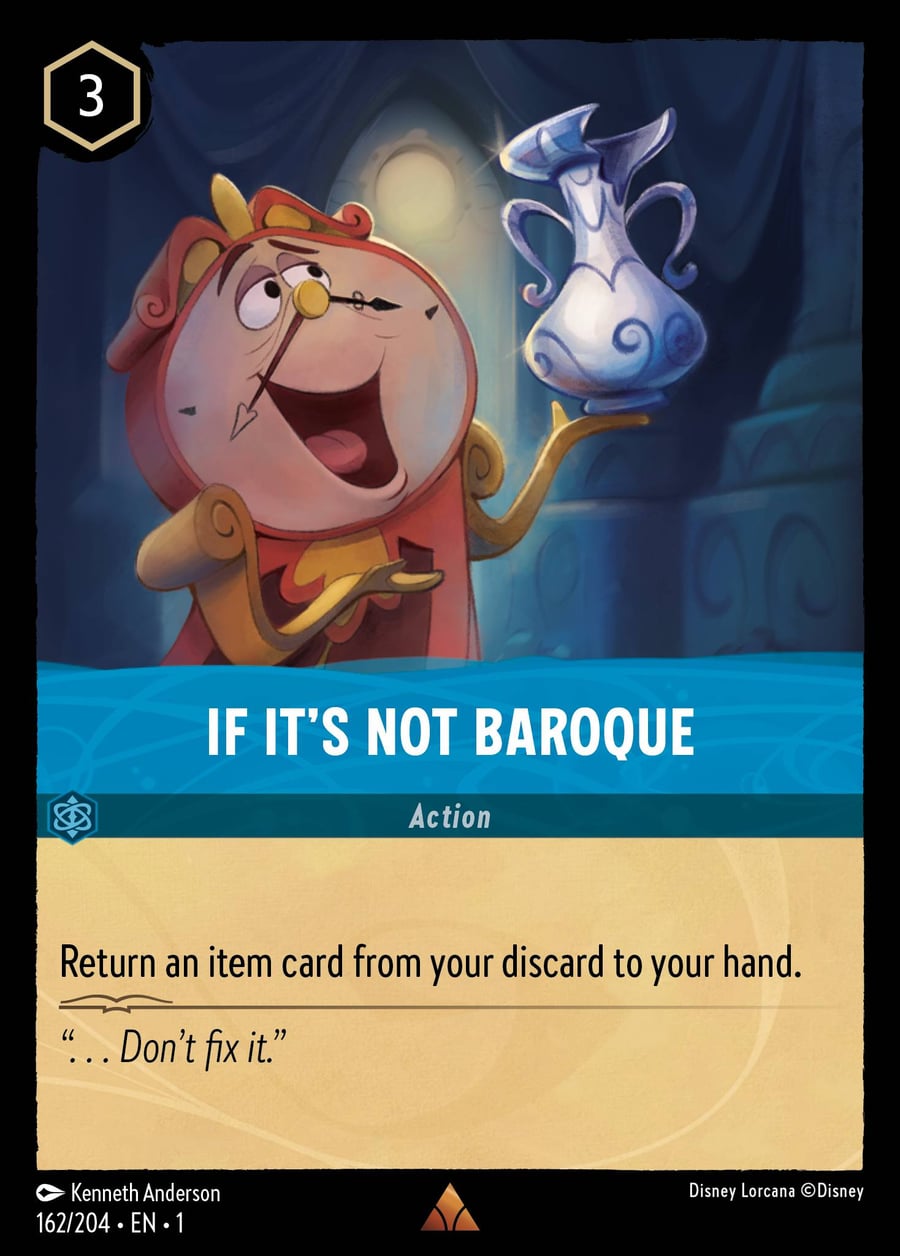 If it’s Not Baroque card art