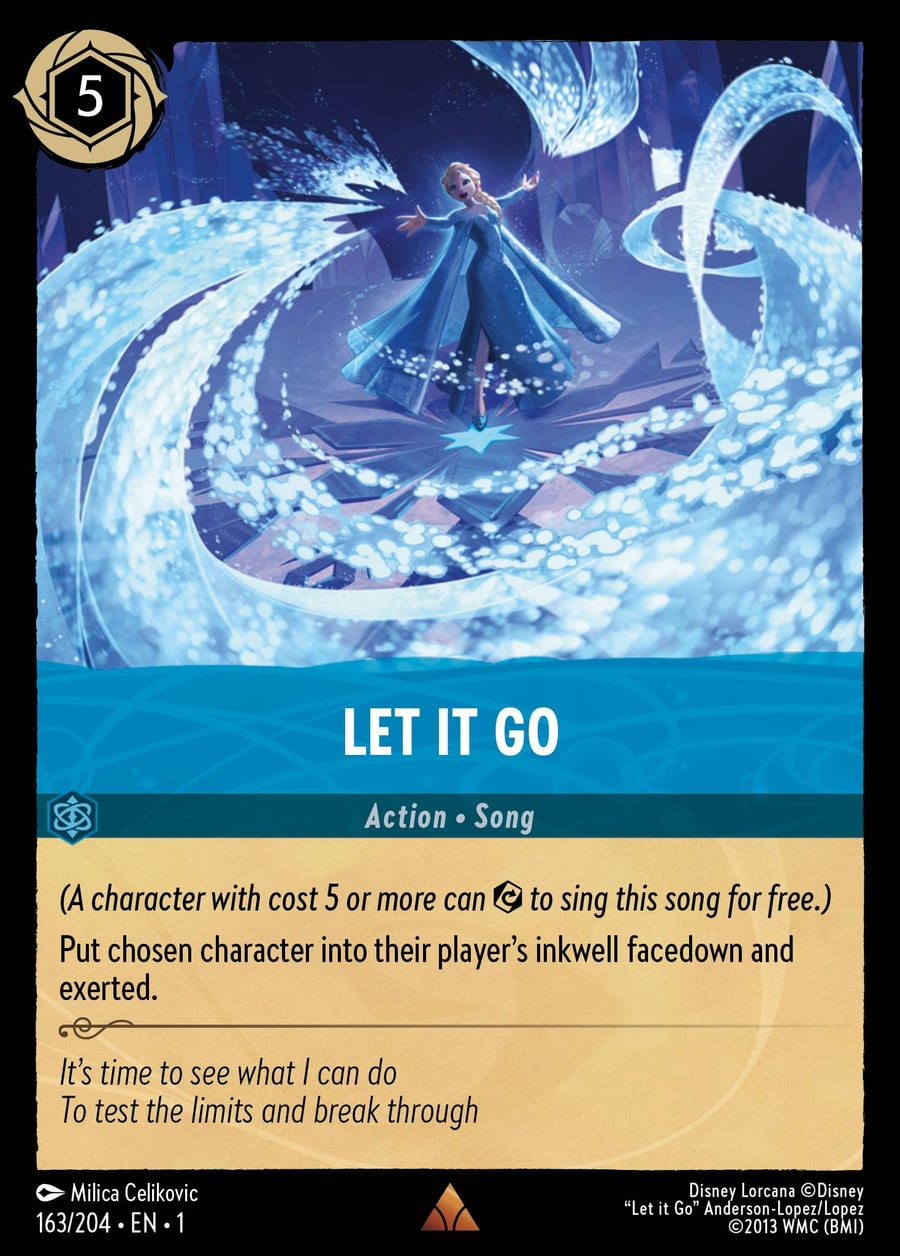 Let It Go card art