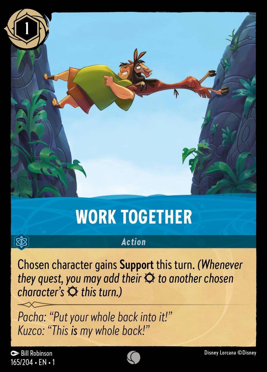 Work Together card art