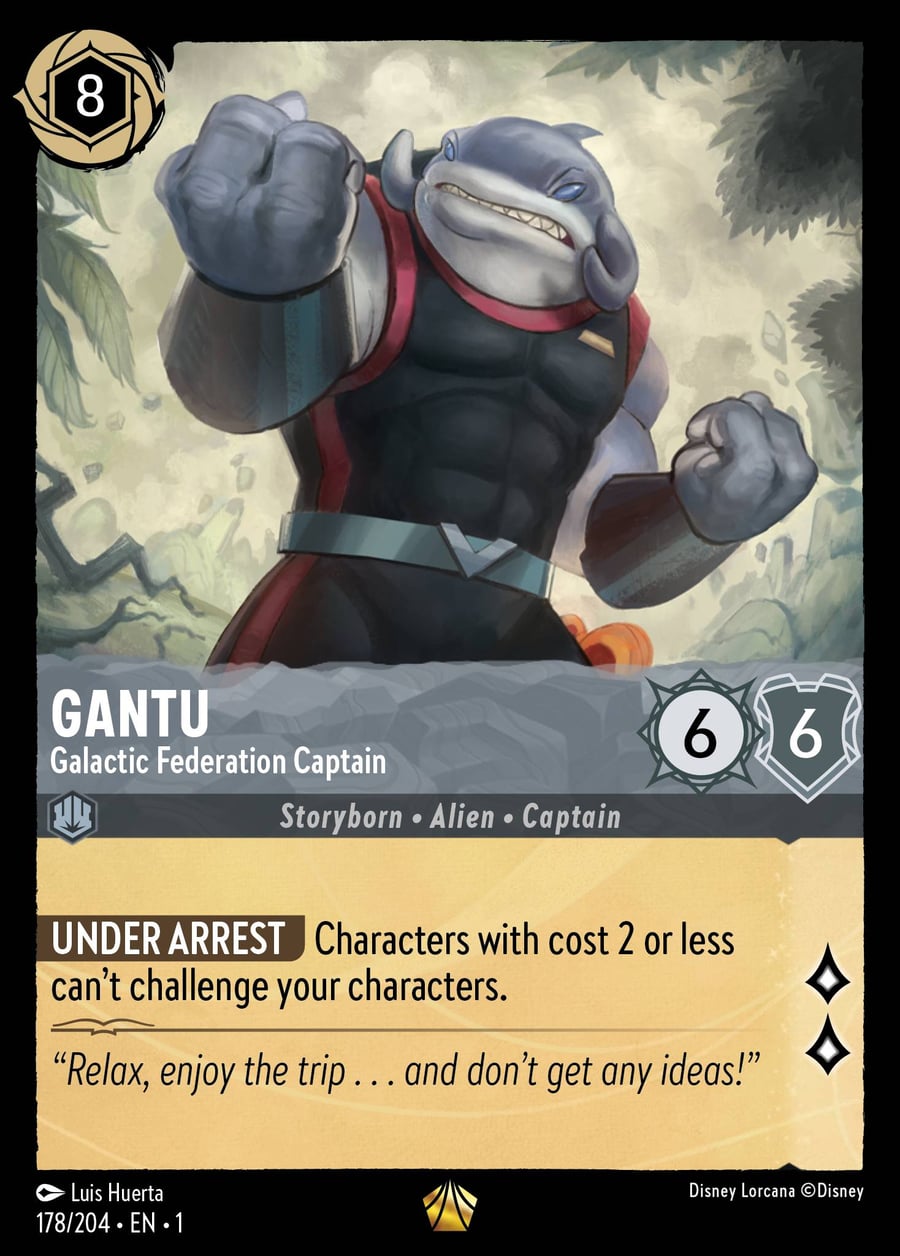 Gantu - Galactic Federation Captain card art