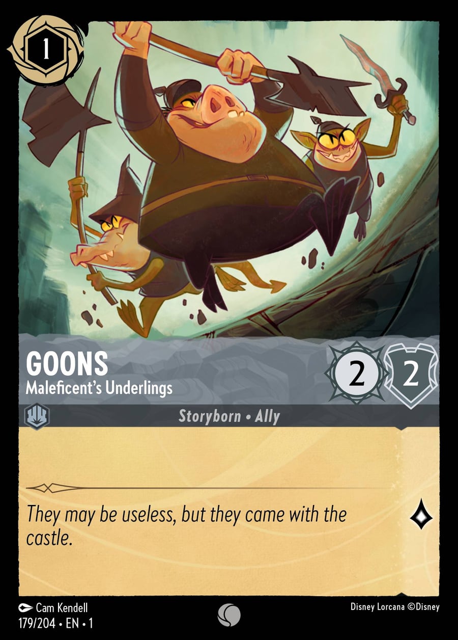Goons - Maleficent’s Underlings card art