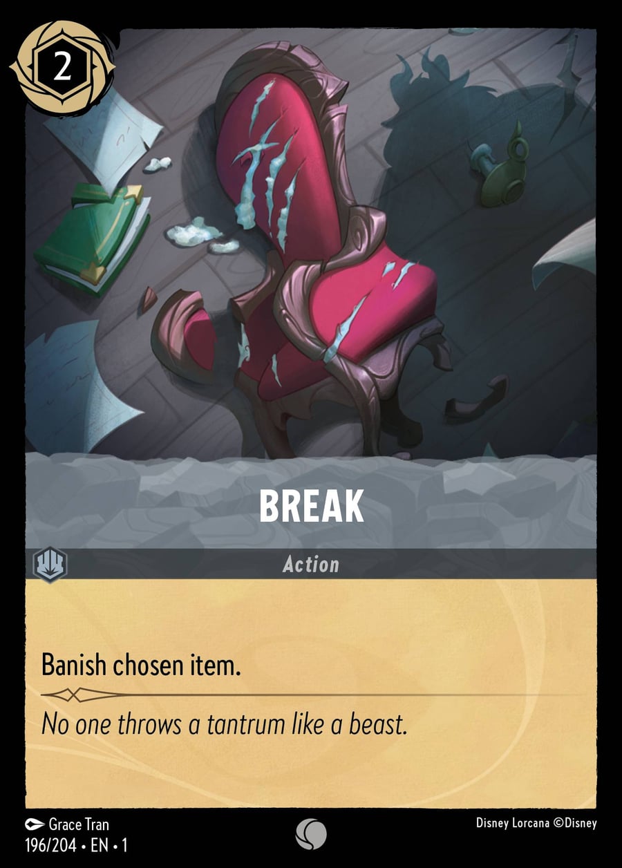 Break card art