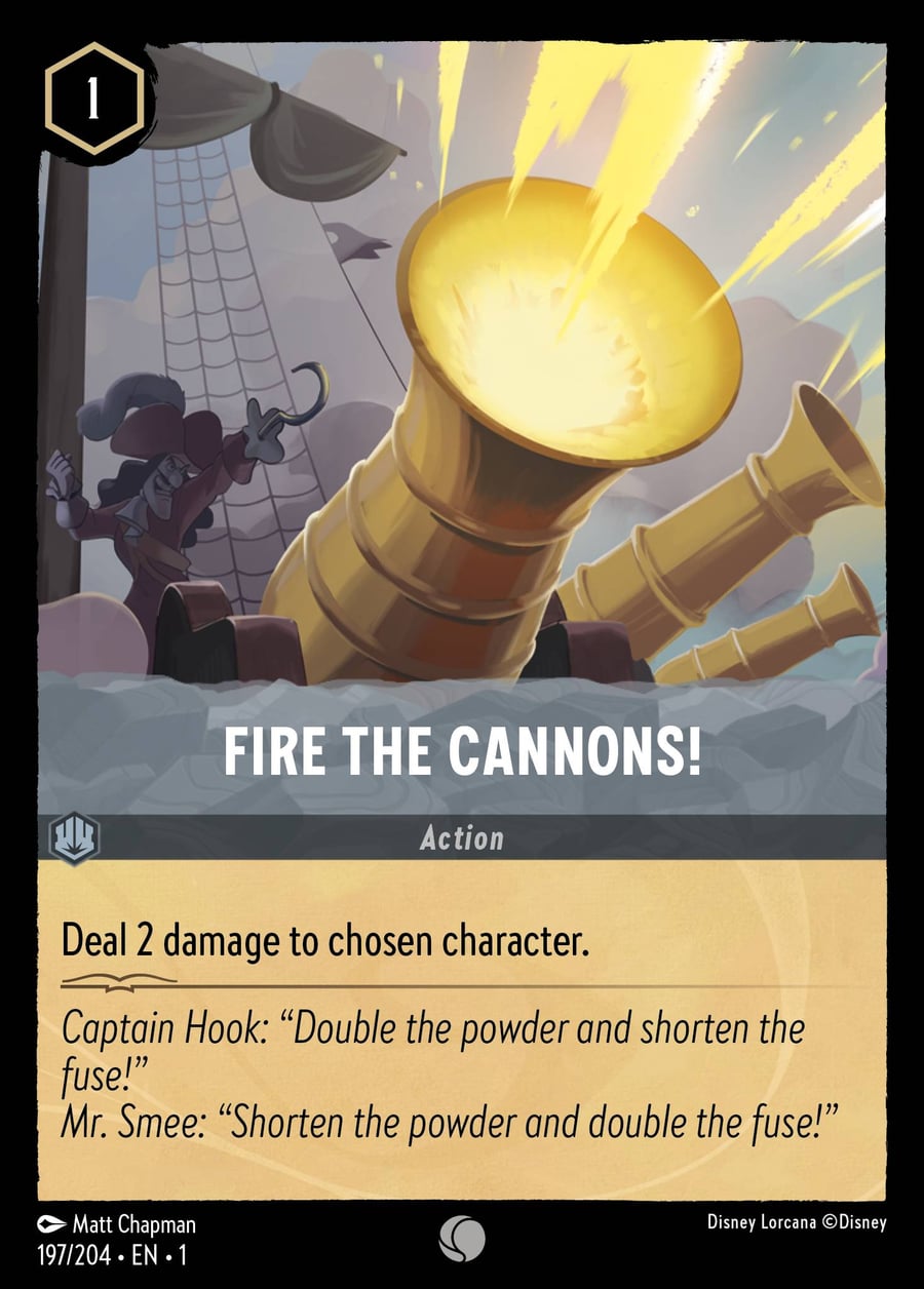 Fire the Cannons! card art