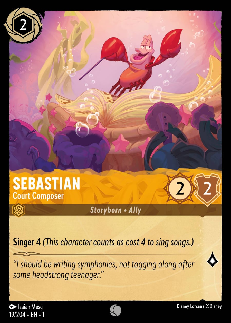 Sebastian - Court Composer card art