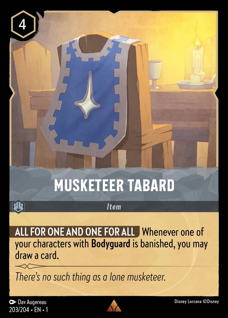 Musketeer Tabard card art