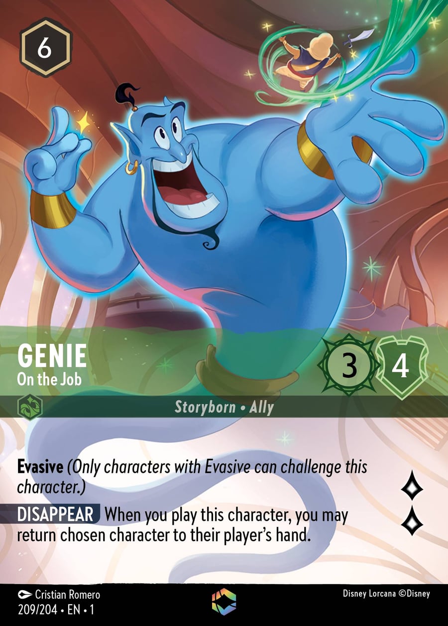 Genie - On the Job card art
