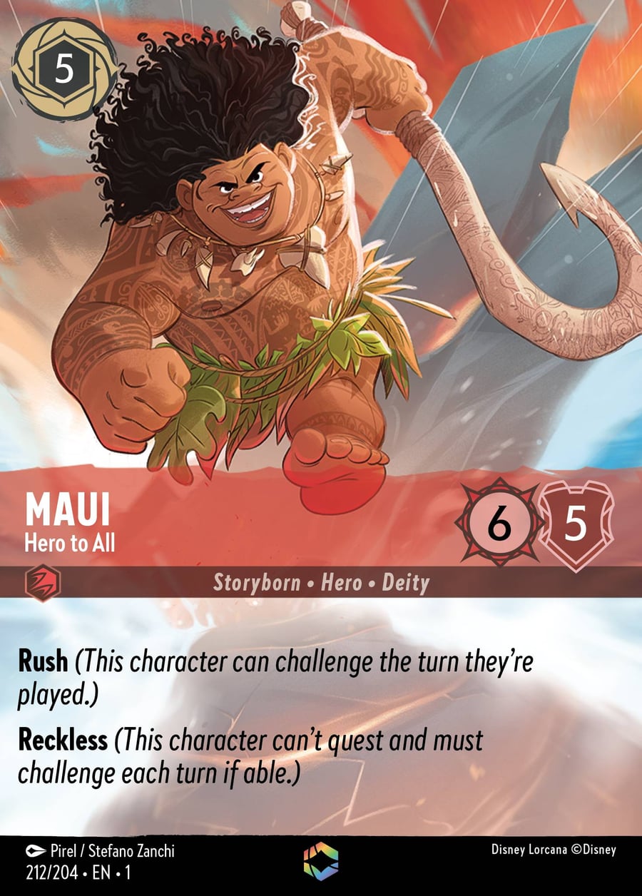 Maui - Hero to All card art