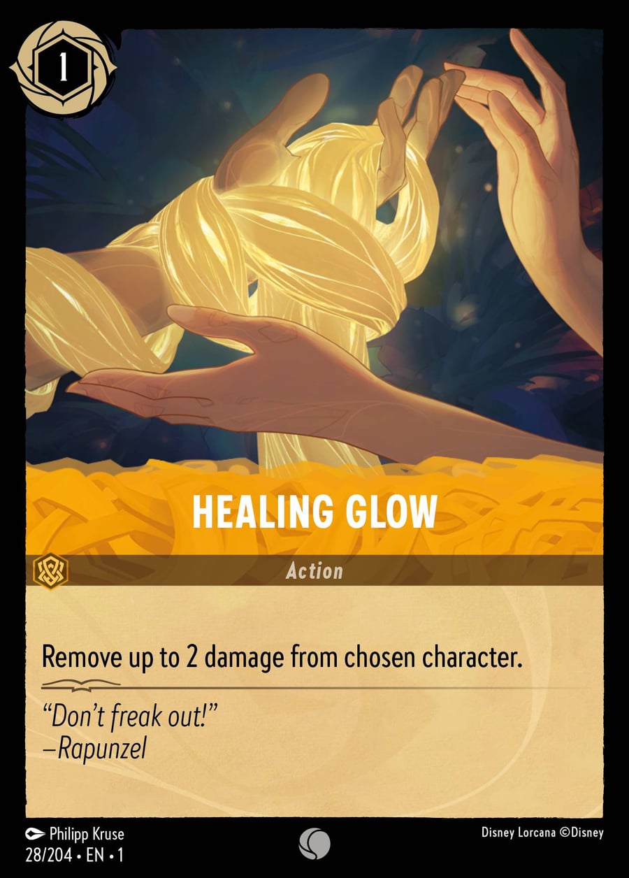 Healing Glow card art