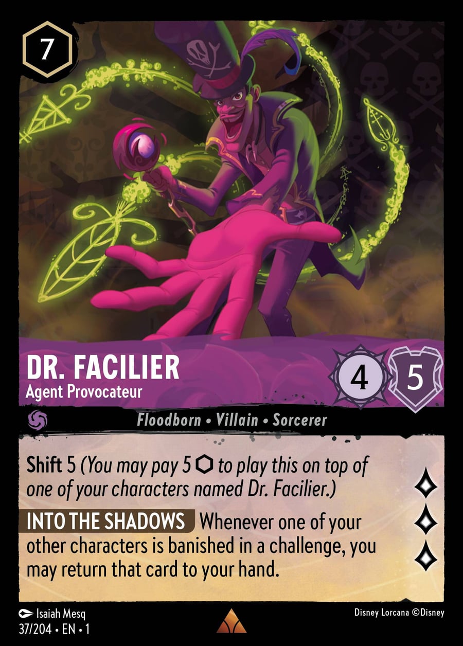 Dr. Facilier - Agent Provocateur card art