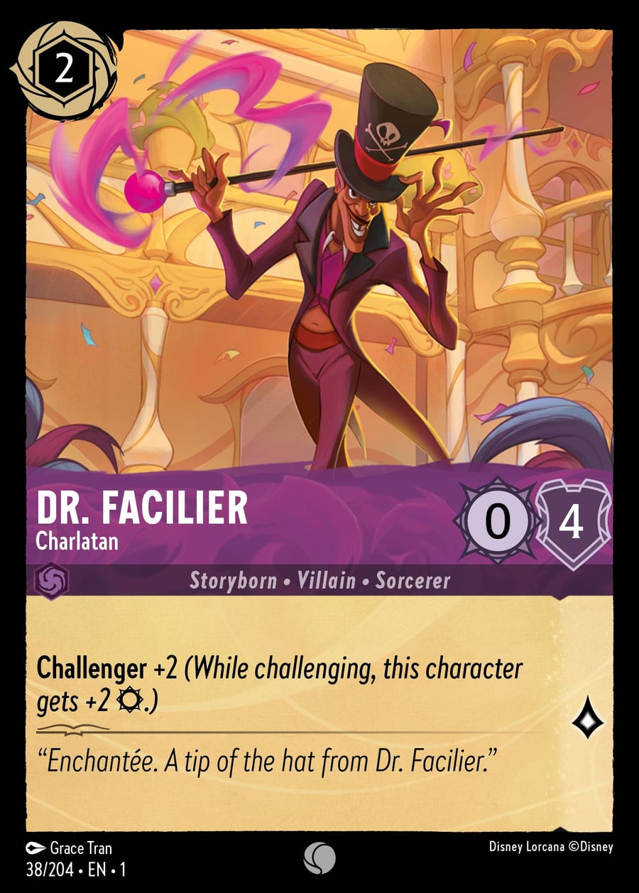 Dr. Facilier - Charlatan card art
