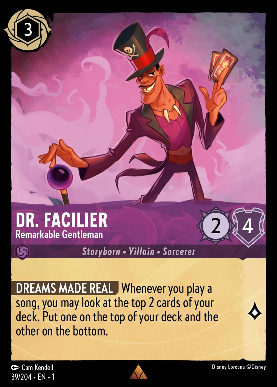 Dr. Facilier - Remarkable Gentleman card art