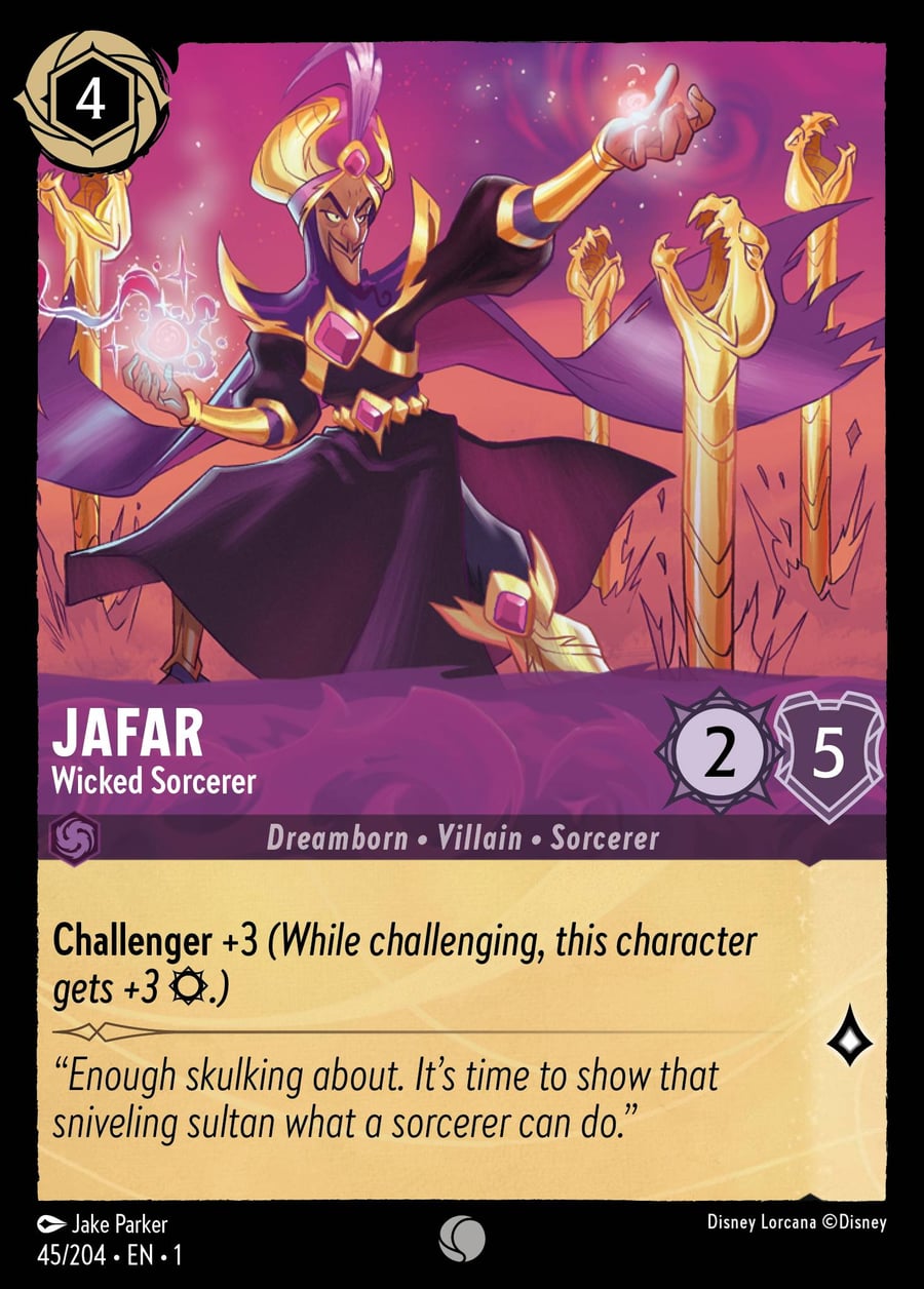 Jafar - Wicked Sorcerer card art
