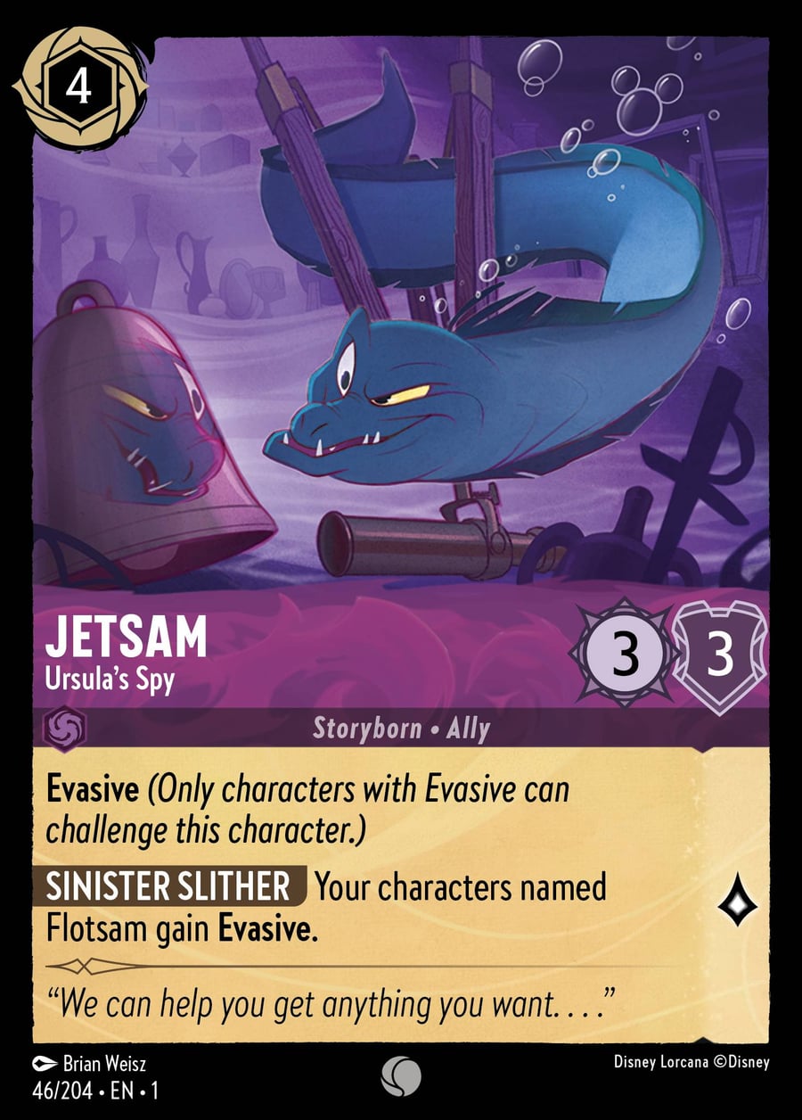 Jetsam - Ursula’s Spy card art