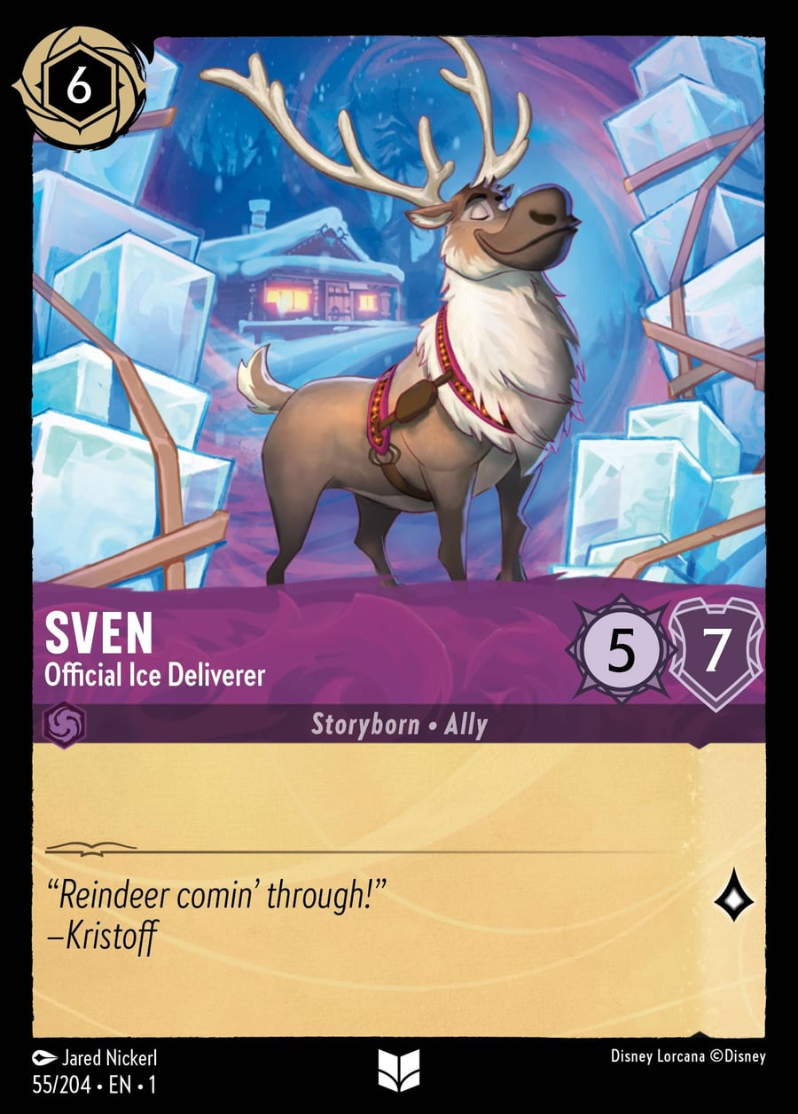 Sven - Official Ice Deliverer card art