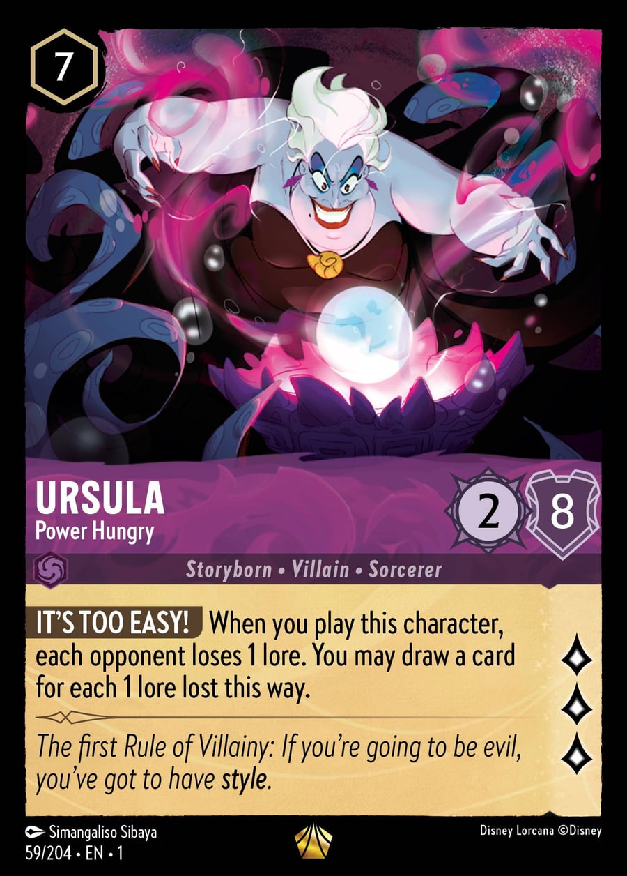 Ursula - Power Hungry card art