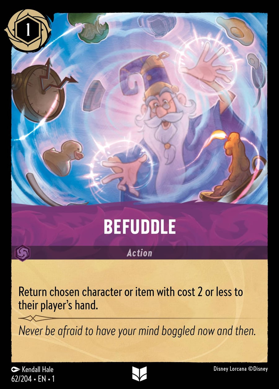 Befuddle card art