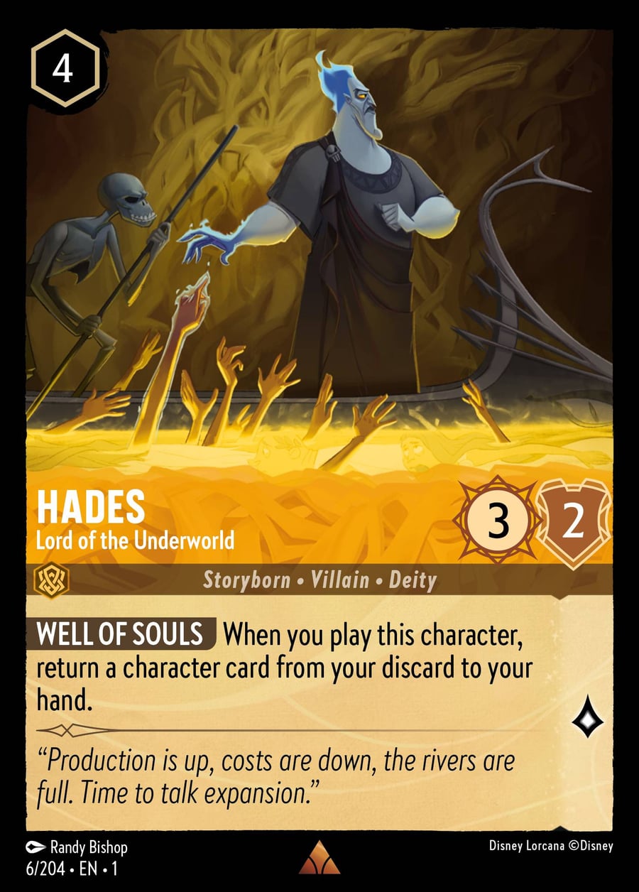 Hades - Lord of the Underworld card art