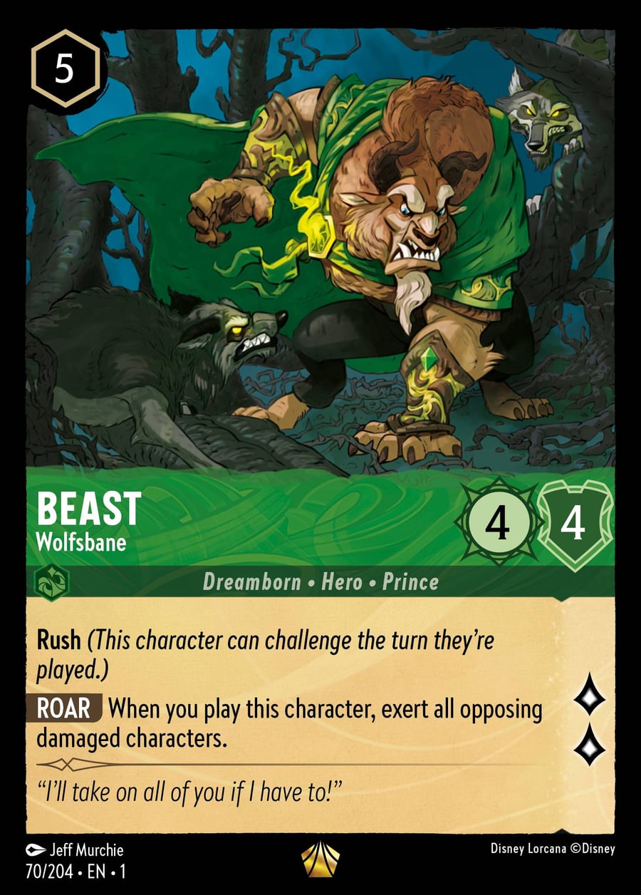 Beast - Wolfsbane card art