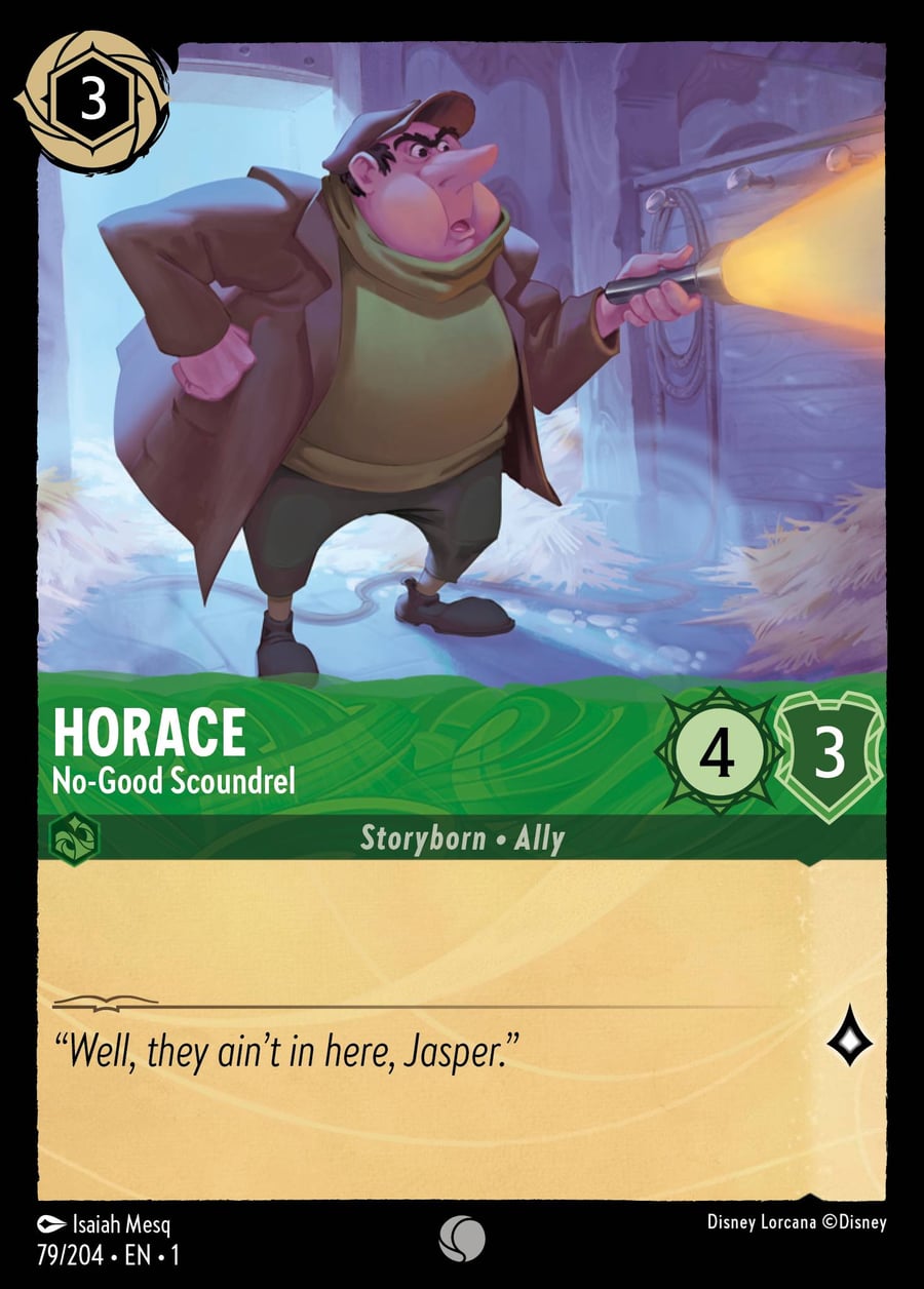 Horace - No-Good Scoundrel card art