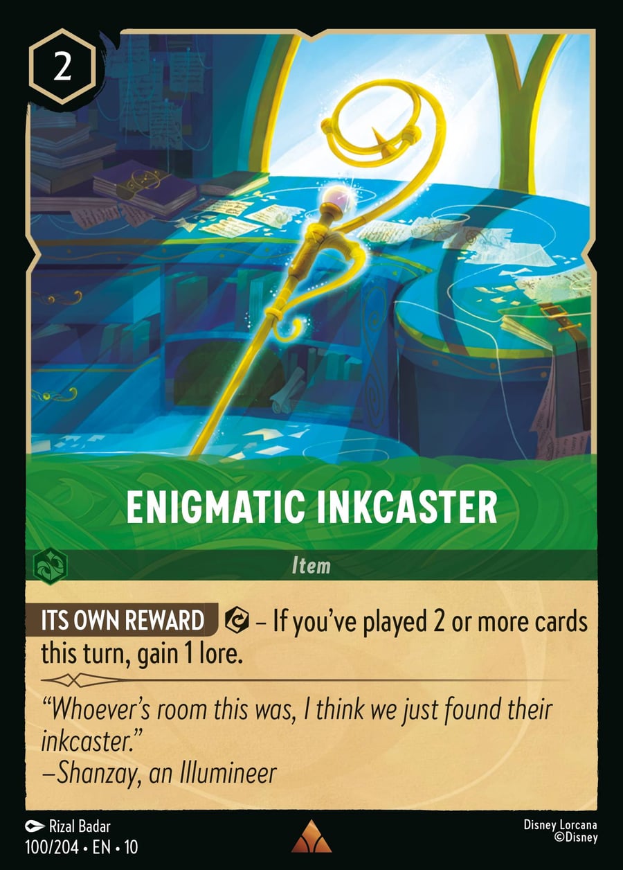 Enigmatic Inkcaster card art