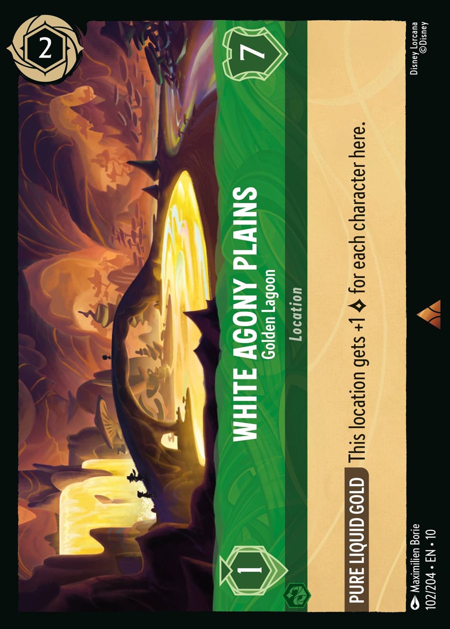 White Agony Plains - Golden Lagoon card art