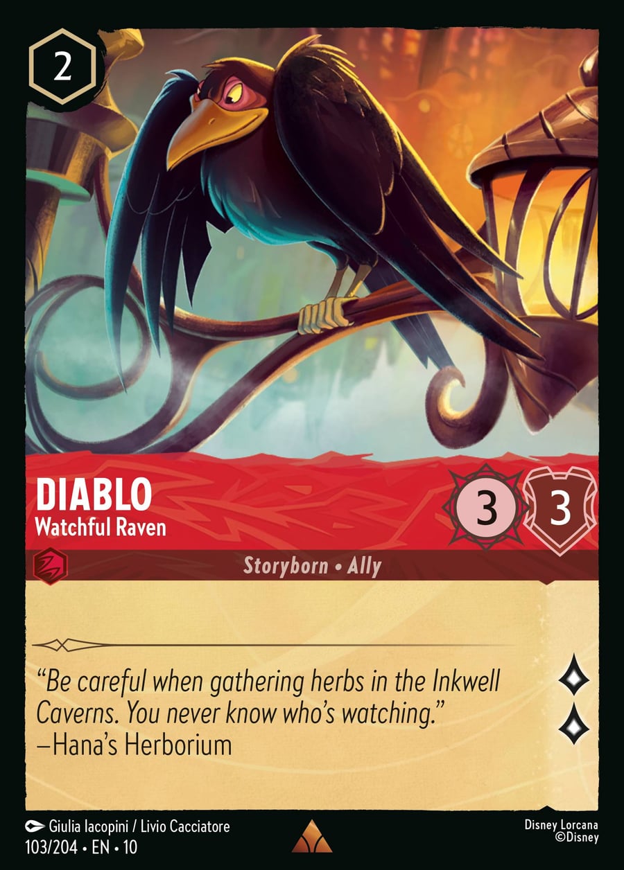 Diablo - Watchful Raven card art