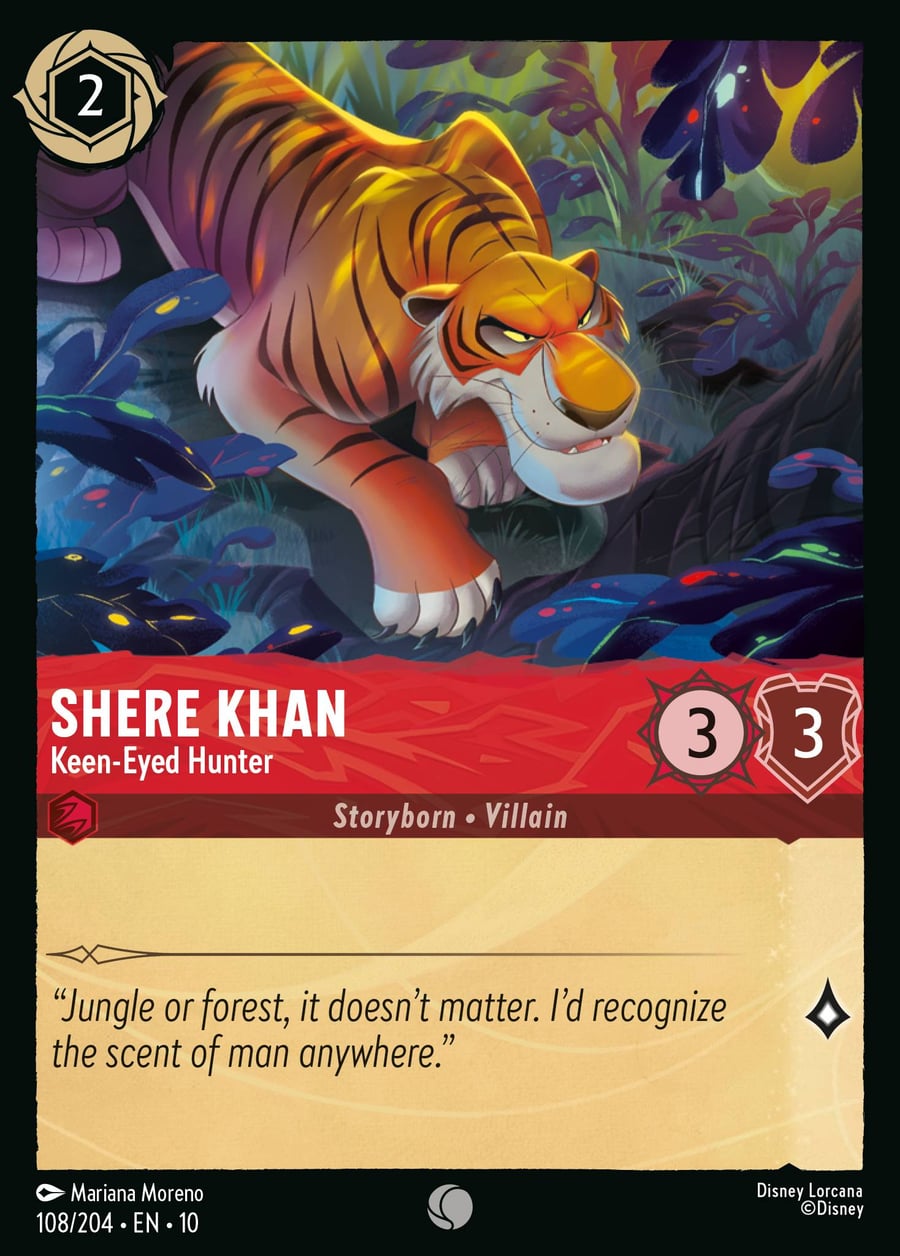 Shere Khan - Keen-Eyed Hunter card art