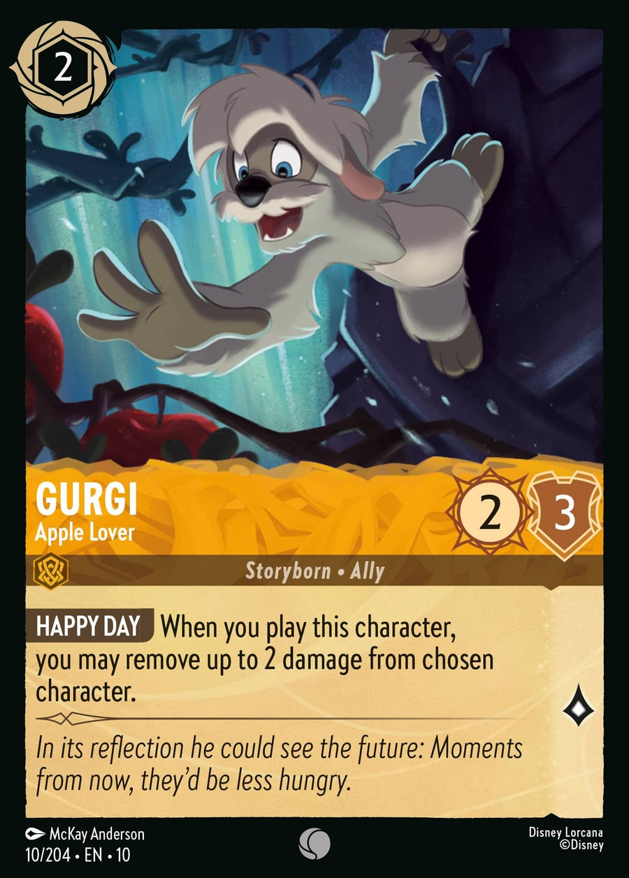 Gurgi - Apple Lover card art