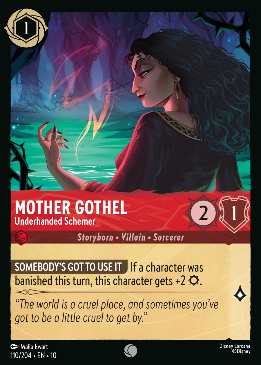 Mother Gothel - Underhanded Schemer card art