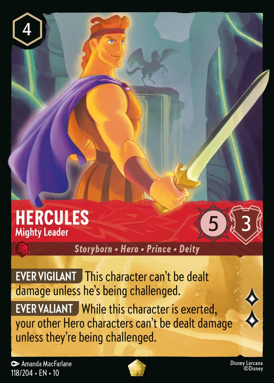 Hercules - Mighty Leader card art