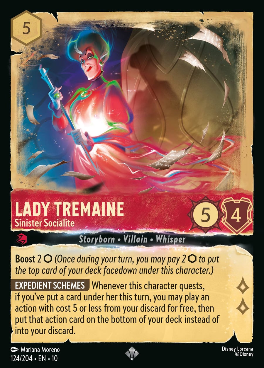 Lady Tremaine - Sinister Socialite card art
