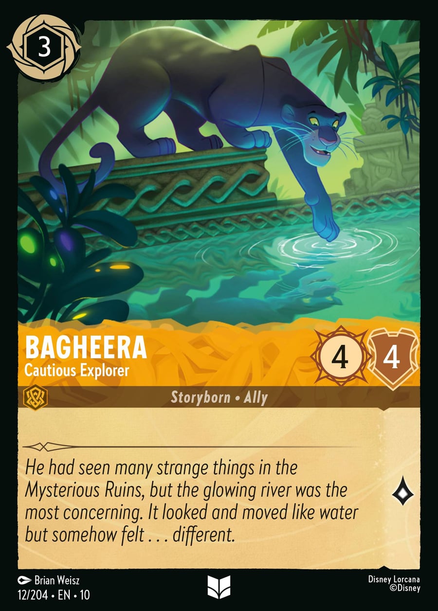 Bagheera - Cautious Explorer card art