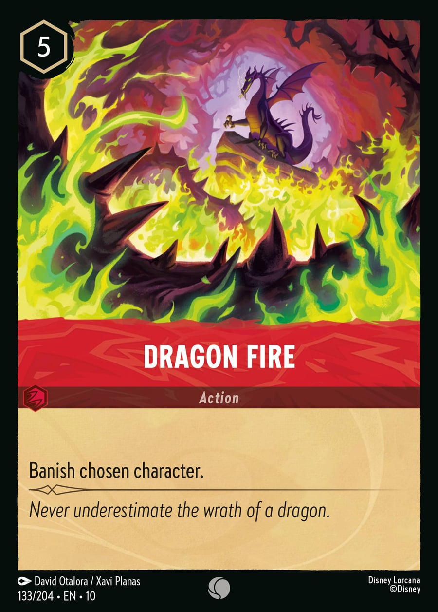Dragon Fire card art