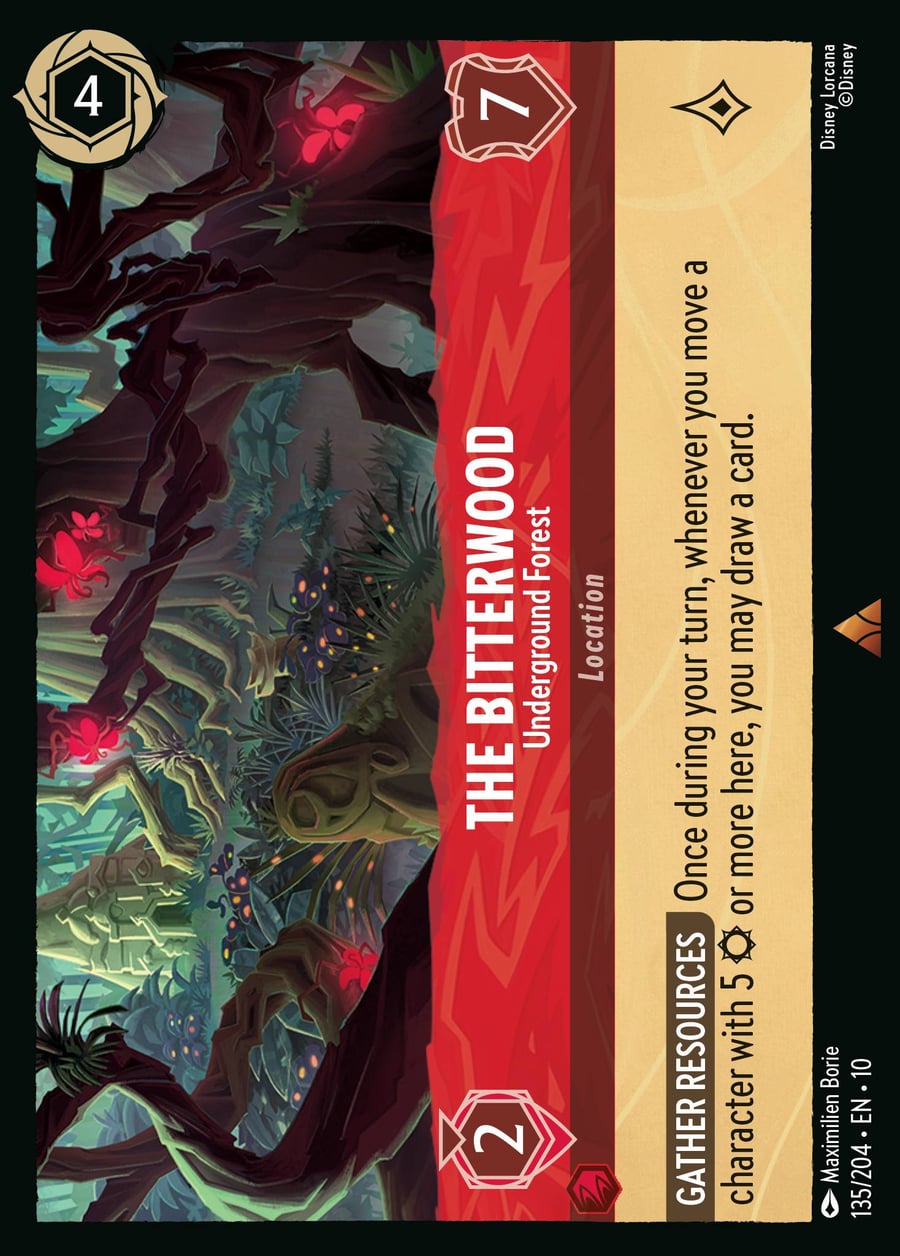 The Bitterwood - Underground Forest card art
