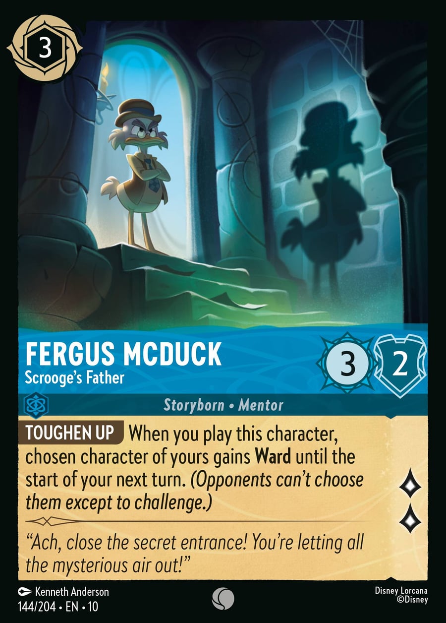 Fergus McDuck - Scrooge's Father card art