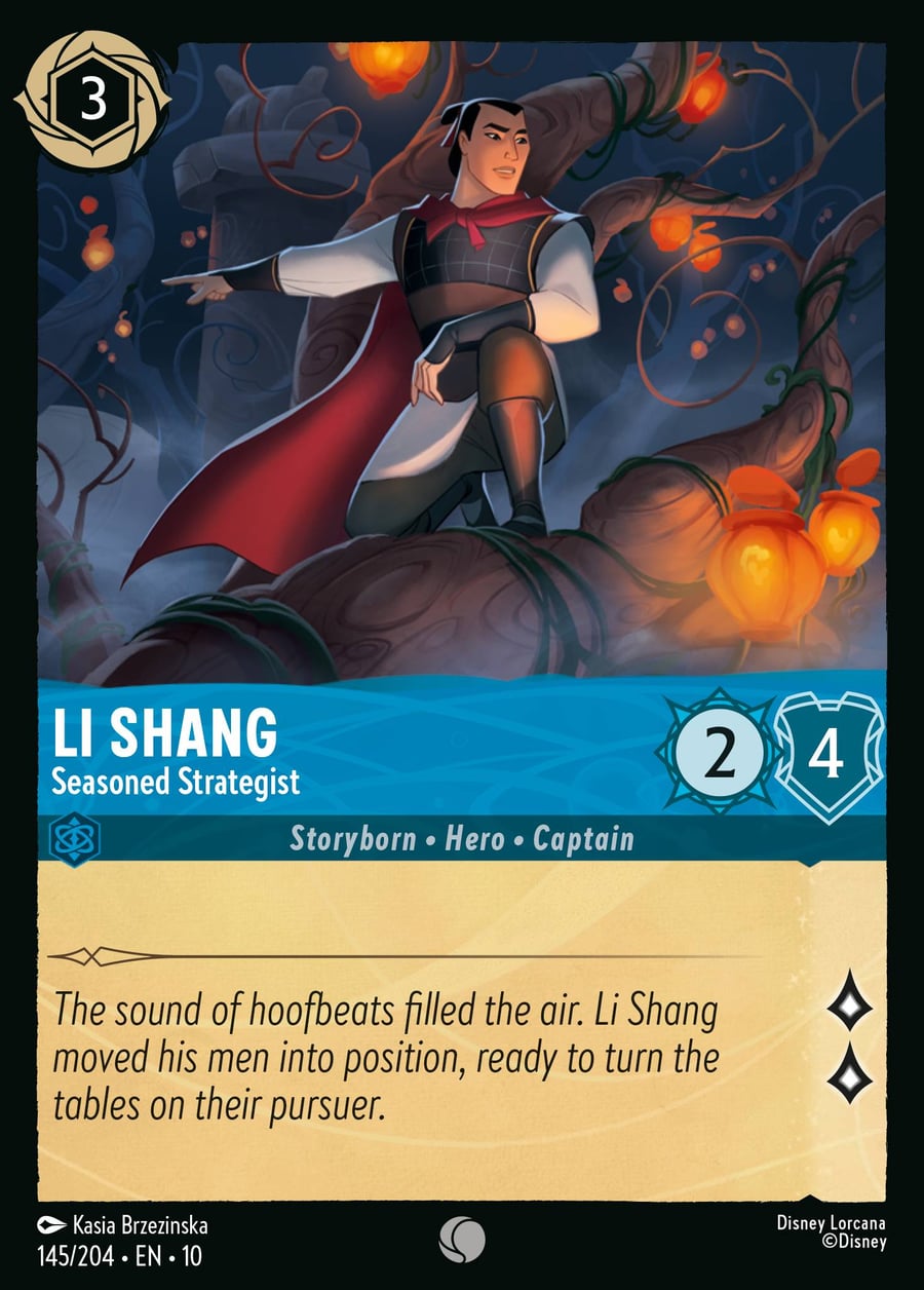 Li Shang - Seasoned Strategist card art