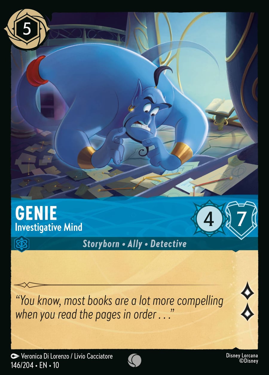 Genie - Investigative Mind card art