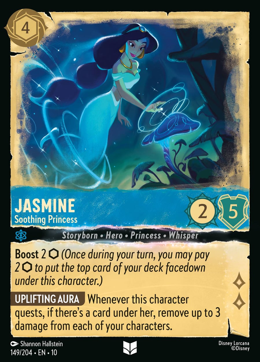 Jasmine - Soothing Princess card art