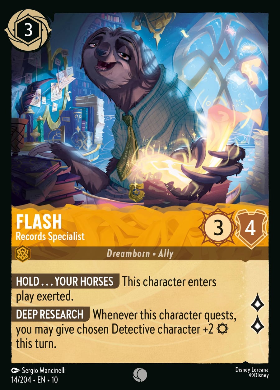 Flash - Records Specialist card art
