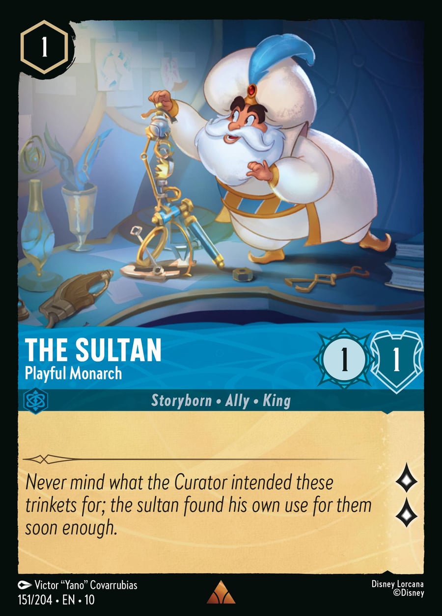 The Sultan - Playful Monarch card art